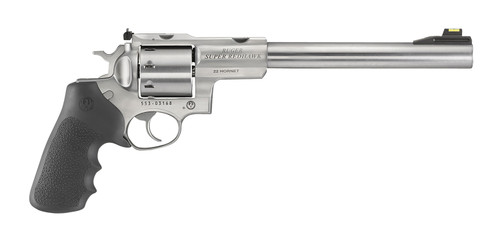 Ruger Super Redhawk .22 Hornet Revolver with 9.5-Inch Satin Stainless Steel Barrel and 8-Round Capacity