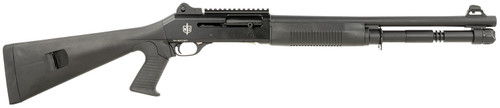 MAC 21000120 1014 12-Gauge Semi-Auto Shotgun with 18.5-Inch Barrel and Fixed Pistol Grip Stock