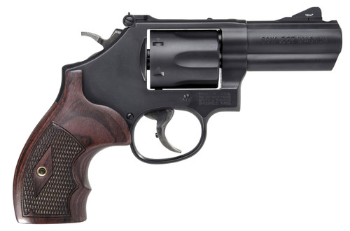 Smith & Wesson Model 19 Carry Comp K-Frame Revolver with 3-Inch Barrel in Black Finish