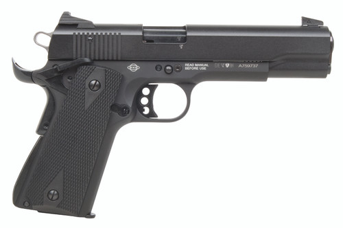 Mauser Rimfire BLS 1911 22LR Semi-Auto Pistol with 5-inch Barrel and Walnut Grips