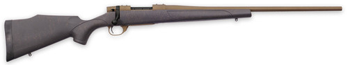 Weatherby VWB7MMRR4T VGD WeatherGuard Brushed Bronze Bolt-Action Rifle with 24-Inch Threaded Barrel
