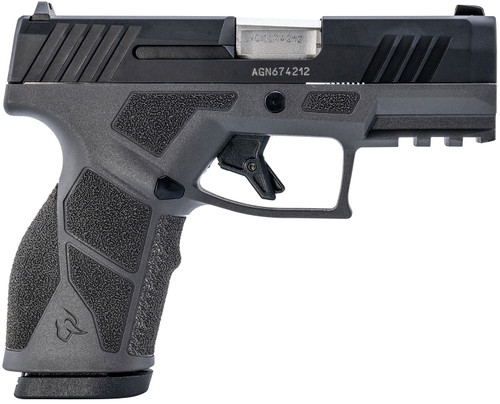 Taurus GX2 9mm Luger Pistol with 3.37-inch Matte Stainless Steel Barrel and Gray Polymer Frame