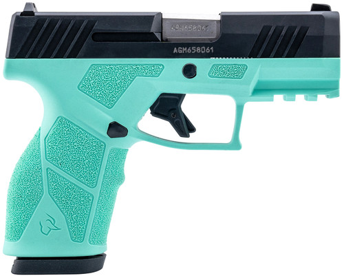 Taurus GX2 9mm Luger Pistol with Cyan Polymer Frame and 3.37-inch Barrel - Model 1-GX2931C-10