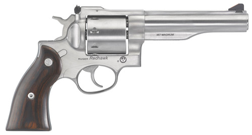Ruger Redhawk .357 Magnum Revolver with 5.50-Inch Barrel and Hardwood Grips