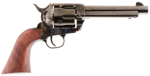 Traditions SAT73048 1873 Single Action Revolver in .357 Mag with Case Hardened Frame and Walnut Grips