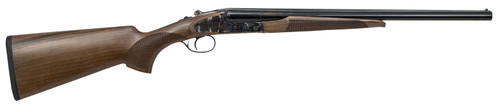 CZ 06417 Sharptail Coach Side-by-Side 12 Gauge Shotgun with Turkish Walnut Stock and Color Case Hardened Finish