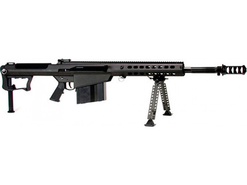 Barrett M107A1 .50 BMG Semi-Auto Rifle with 20-Inch Fluted Chrome-Lined Barrel and Black Cerakote Finish