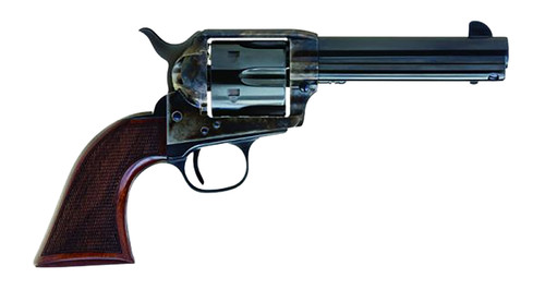 Cimarron AR400 Arizona Ranger .357 Mag Revolver with 4.75-Inch Barrel and Engraved Steel Finish