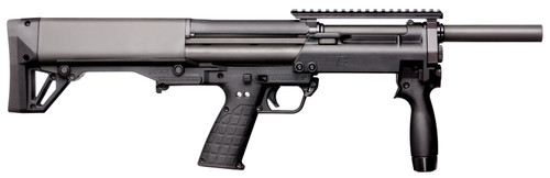 Kel-Tec KSGNRBLK 12 Gauge Pump Action Shotgun with 18.5-inch Barrel, Black Fixed Bullpup Stock, and Optic Ready Sights