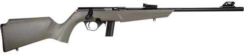 Rossi RB22L1611OD Compact 22 LR Bolt-Action Rifle with Green Monte Carlo Stock and Fiber Optic Sights