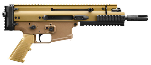 FN SCAR 15P VPR 5.56 Rifle with 7.5-inch Chrome-Lined Steel Barrel and Flat Dark Earth Finish