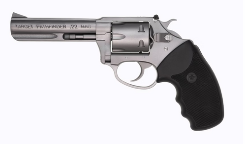 Charter Arms Pathfinder .22 Magnum Revolver with 4.2-inch Matte Stainless Barrel and 8-Round Capacity