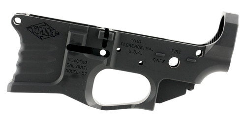 Yankee Hill 125BILLET Billet Lower Receiver for AR-15 in 5.56x45mm NATO - Black Anodized 7075-T6 Aluminum