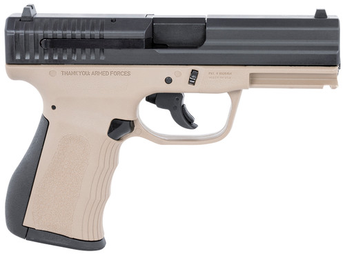 FMK G9C1G2DESSCM 9mm Luger 10-Round Flat Dark Earth Pistol with 4-inch Barrel