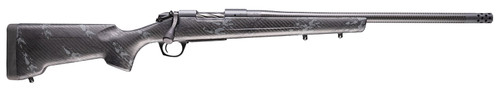 Bergara Rifles B14S1202CF Cima 6.5 Creedmoor Bolt-Action Rifle with Carbon Fiber Barrel and Sniper Gray Cerakote Finish