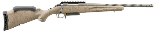 Ruger American II Ranch Full Size .308 Winchester Rifle with Spiral Fluted Threaded Barrel and Adjustable Stock