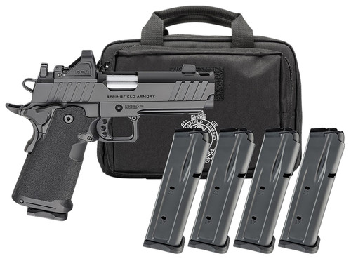 Springfield Armory PH9117AOSLCCOMPPAC 9mm Luger Compact Pistol with Integrated Compensator and Optic Ready Slide