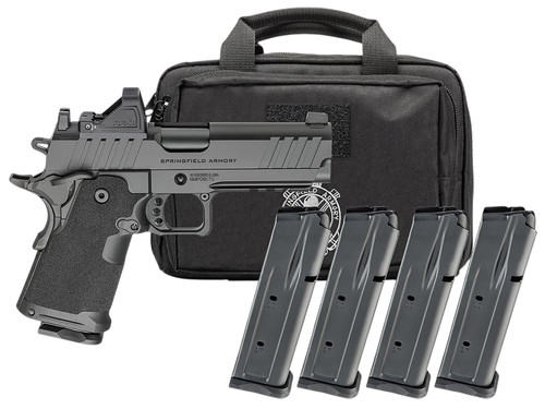 Springfield Armory PH9116AOSPAC 9mm Luger 4.25-inch Optic Ready Pistol with Black Cerakote Finish