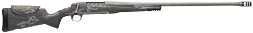 Browning XB2 MT Pro Target Rifle in 6.8 Western with Spiral Fluted Barrel and Digital Camouflage Finish