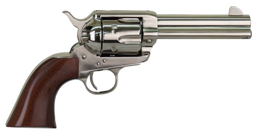 Cimarron Pistolero .38 Special / .357 Magnum Revolver with Nickel Finish, 4.75-inch Barrel, Model PPP357N
