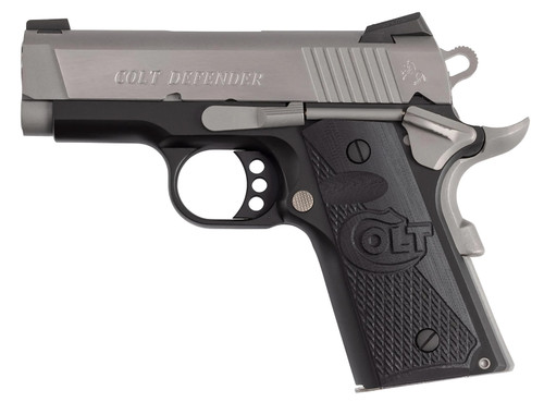 Colt Defender O7800XETT 45 ACP 3-Inch 2-Tone Semi-Automatic Pistol