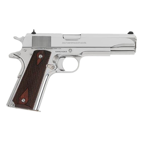 Colt O1073BSTS Government .38 Super 9+1 Shot 5-inch Stainless Steel Pistol