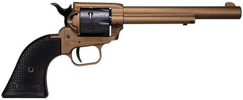 Heritage Manufacturing SRR22A6 Rough Rider .22 LR 6-Shot Revolver with Burnt Bronze Cerakote Barrel