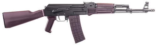 Arsenal SAM5-67PM Semi-Auto 5.56x45mm NATO Rifle with 16.3-inch Steel Threaded Barrel and Fixed Plum Stock