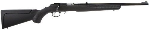 Ruger American Rimfire Compact 17 HMR Rifle with 18-inch Satin Blued Barrel and Synthetic Stock