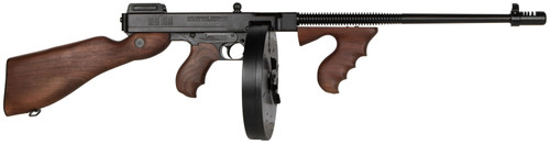 Thompson T5100D 1927A-1 .45 ACP Semi-Auto Rifle with 16.5-inch Finned Barrel and American Walnut Stock