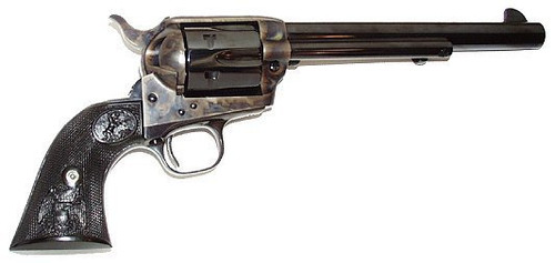 Colt P1670 Single Action Army Peacemaker .357 Mag 6-Shot Revolver with 7.5-Inch Bluing and Color Case Hardened Frame
