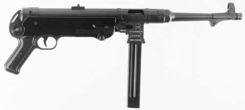 GSG German Sports Guns MP40 9mm Luger Semi-Auto Pistol with 10.80-inch Barrel and 25+1 Capacity