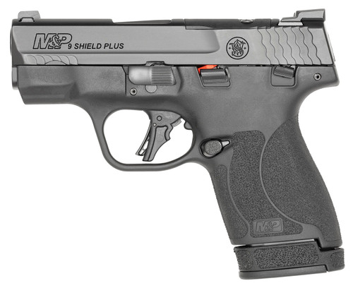Smith & Wesson M&P Shield Plus Micro-Compact 9mm Luger Pistol with 3.10-inch Barrel and Optic Ready Slide