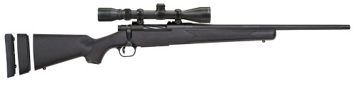 Mossberg Patriot Super Bantam .308 Win Bolt-Action Rifle with Scope  Black Synthetic Stock, 20-Inch Fluted Barrel