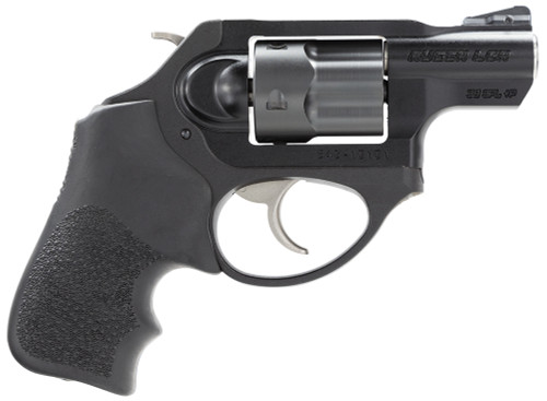 Ruger LCRx Small Frame .38 Special +P Revolver with 1.87-inch Matte Black Barrel and Hogue Tamer Monogrip