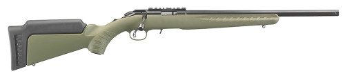 Ruger American Rimfire Sports South Exclusive .22 LR Bolt-Action Rifle with 18-Inch Threaded Barrel and Synthetic Stock