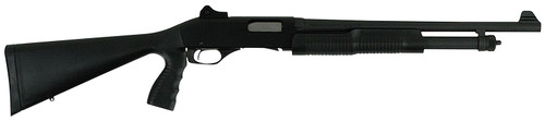 Stevens 22439 320 Security 20 Gauge Pump Action Shotgun with 18.5-inch Barrel and Ghost Ring Sights
