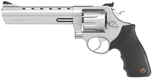 Taurus 2-608069 Large Frame 357 Magnum & 38 Special +P Revolver with 6.5-inch Matte Stainless Steel Barrel