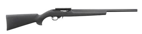 Ruger 10/22 Light Varmint Target Rifle with Black Hogue Overmolded Stock