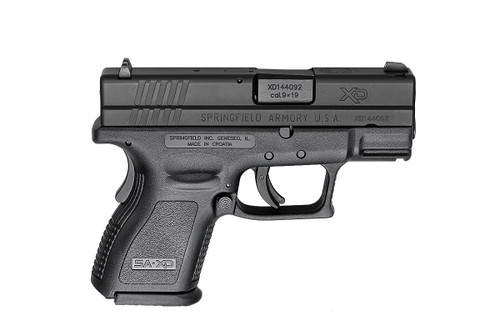 Springfield Armory XD Sub-Compact 9mm Pistol with 10+1 Capacity and Melonite Finish