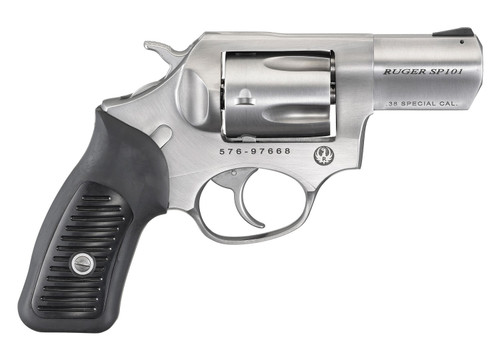 Ruger SP101 .38 Special +P Revolver with Stainless Finish  Model 5737