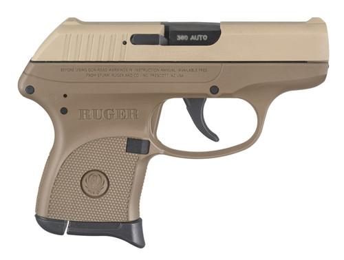 Ruger LCP 380 ACP Full Size Flat Dark Earth Cerakote Semi-Auto Pistol with 6+1 Capacity