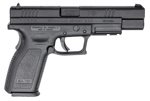 Springfield Armory XD 9mm Black Semi-Auto Pistol with 10+1 Capacity and Polymer Frame