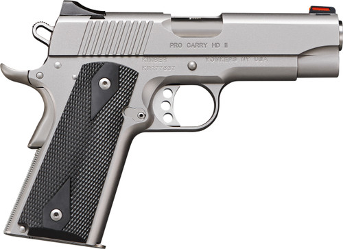 Kimber Pro Carry HD II 38 Super Semi-Auto Pistol with Satin Silver Finish