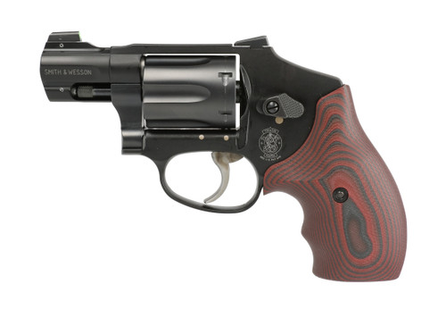 Smith & Wesson 442 UC .38 Special Revolver with Matte Black Finish and VZ Cherry G10 Grips