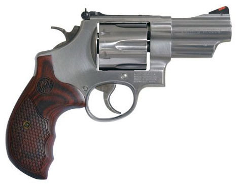 Smith & Wesson 629 Deluxe Revolver - 44 Magnum / 44 Special with Stainless Finish and Rosewood Grips