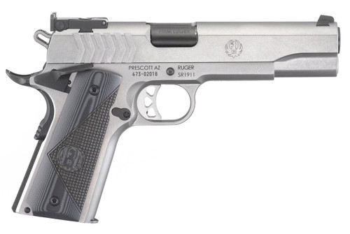 Ruger SR1911 Target 9mm Stainless Semi-Auto Pistol with 9+1 Capacity