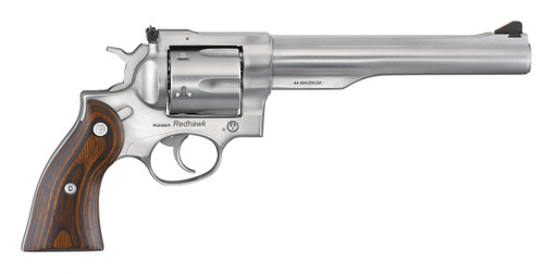 Ruger Redhawk .44 Magnum / .44 Special Double/Single Action Revolver with Satin Stainless Steel Finish