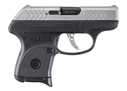 Ruger LCP .380 ACP Stainless Steel Semi-Auto Pistol with Black Polymer Frame