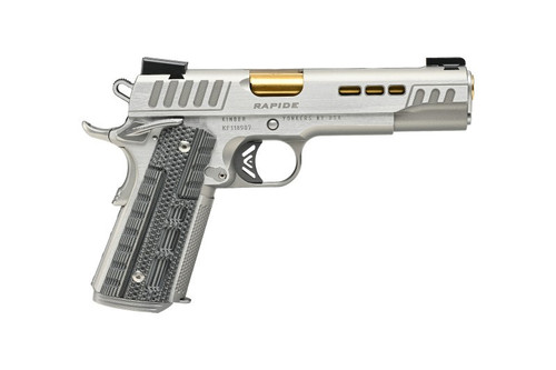 Kimber Rapide Dawn 10mm Semi-Auto Pistol with Silver KimPro II Finish and Tru-Glo TFX Pro Sights